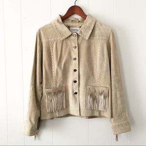 The Last Best Place Suede Fringe Jacket